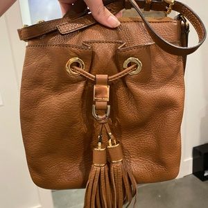 Michael Kors Cognac leather crossbody